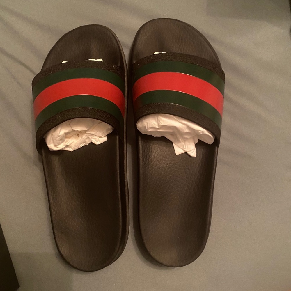 Gucci pool slide